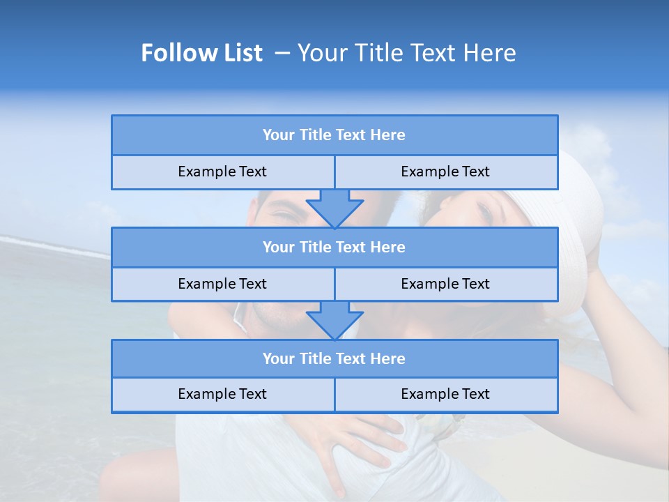 Rope Attach Grunge PowerPoint Template