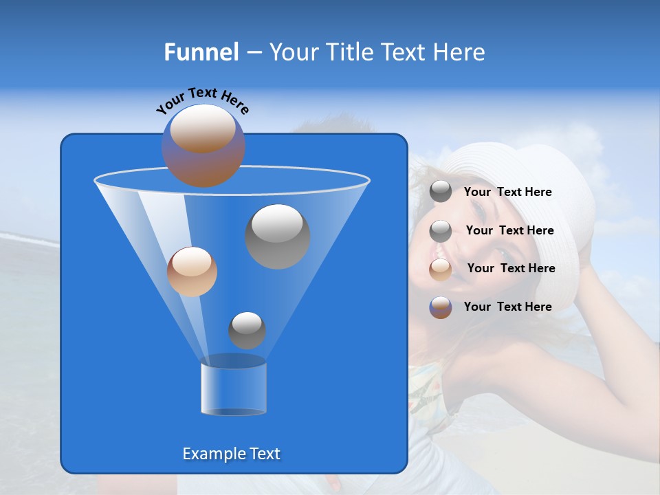 Rope Attach Grunge PowerPoint Template
