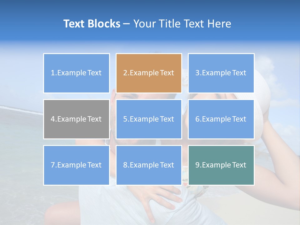 Rope Attach Grunge PowerPoint Template