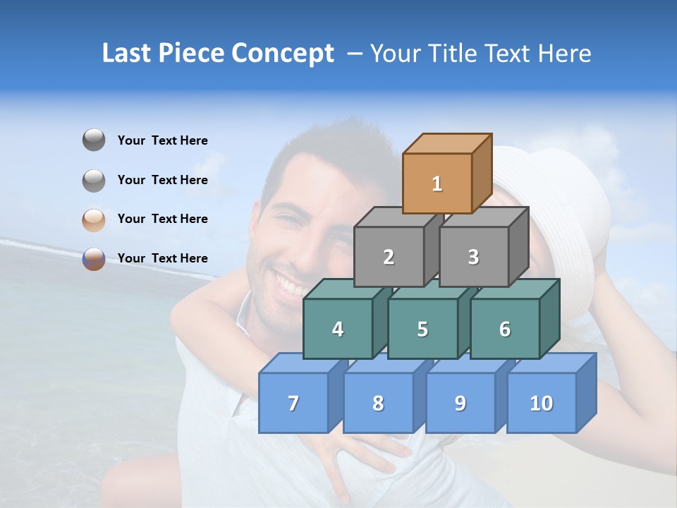 Rope Attach Grunge PowerPoint Template