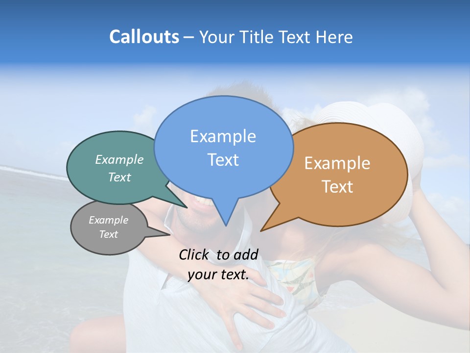 Rope Attach Grunge PowerPoint Template