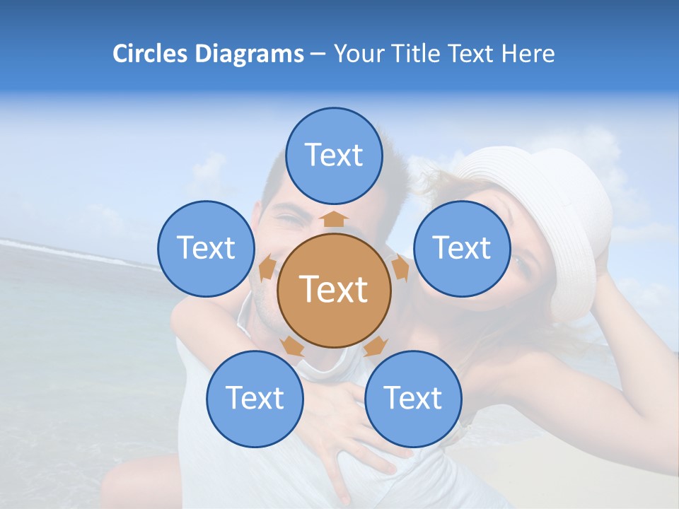 Rope Attach Grunge PowerPoint Template