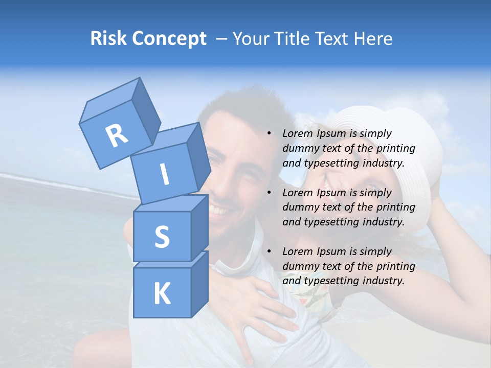 Rope Attach Grunge PowerPoint Template