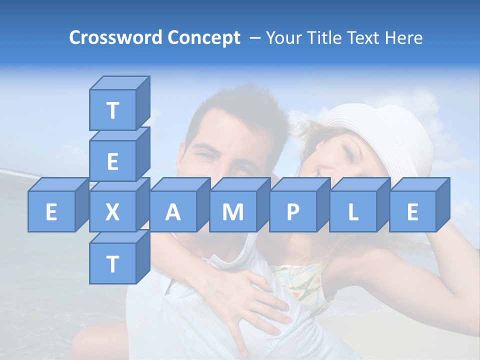 Rope Attach Grunge PowerPoint Template