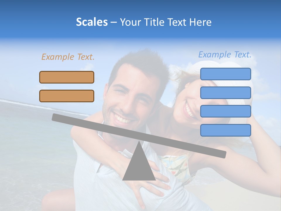 Rope Attach Grunge PowerPoint Template