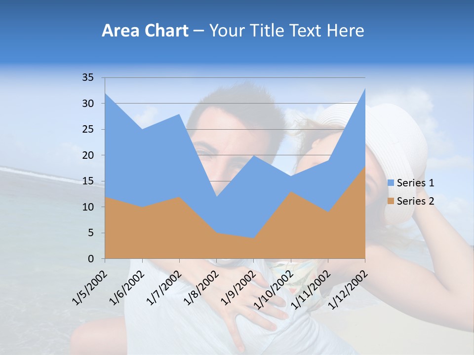 Rope Attach Grunge PowerPoint Template