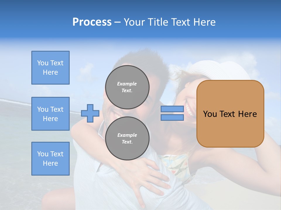 Rope Attach Grunge PowerPoint Template