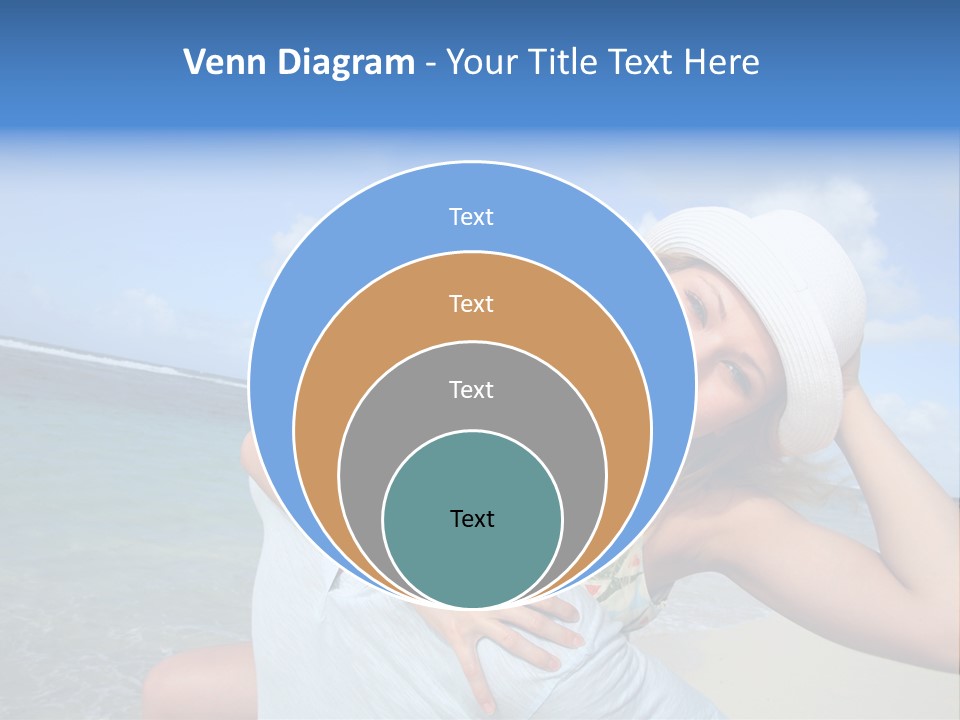 Rope Attach Grunge PowerPoint Template