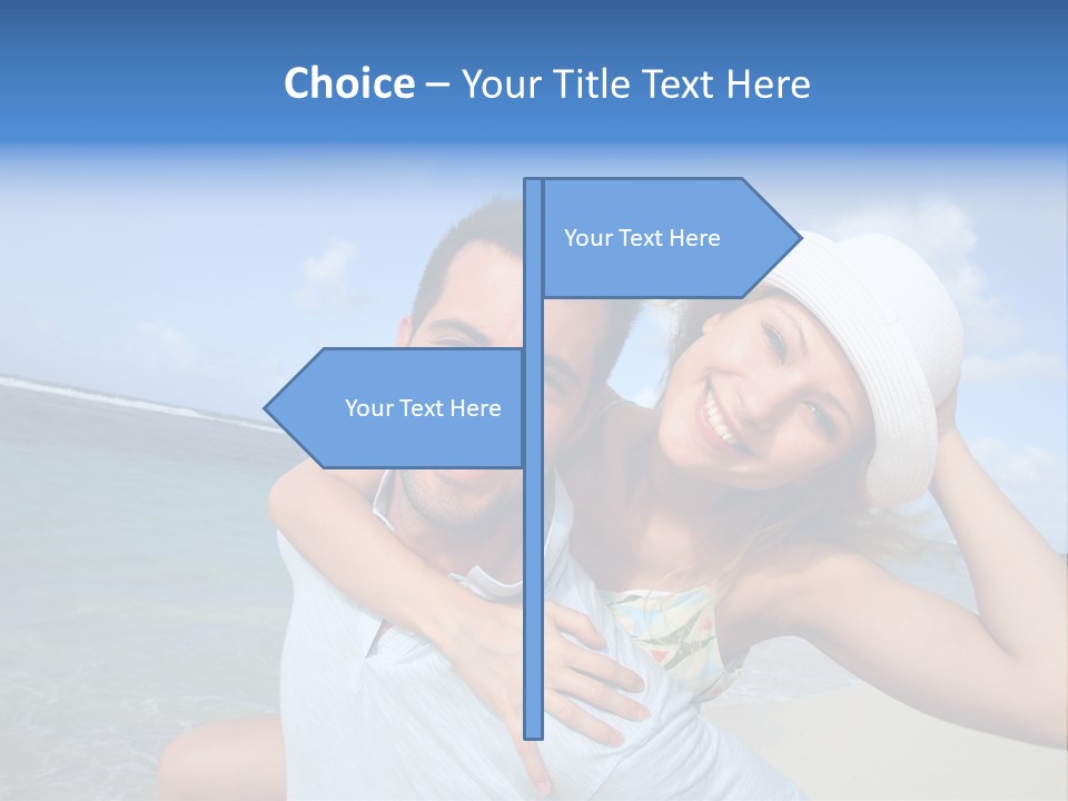 Rope Attach Grunge PowerPoint Template