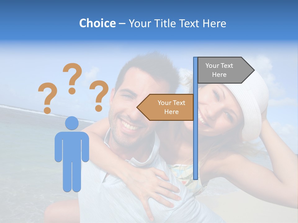 Rope Attach Grunge PowerPoint Template