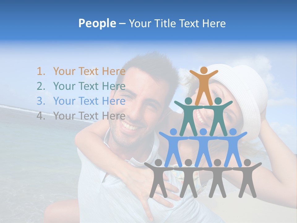 Rope Attach Grunge PowerPoint Template