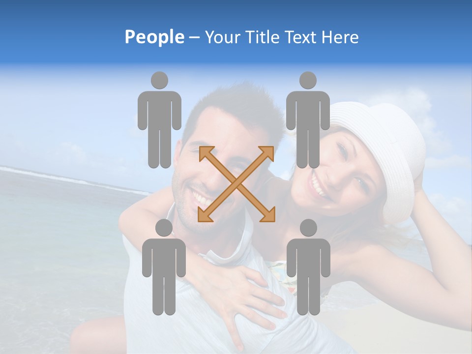 Rope Attach Grunge PowerPoint Template