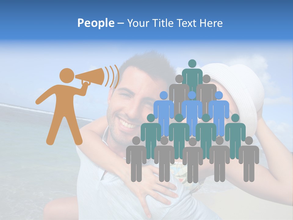 Rope Attach Grunge PowerPoint Template