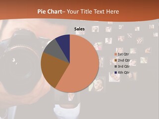 Clothespin Stick Rope PowerPoint Template