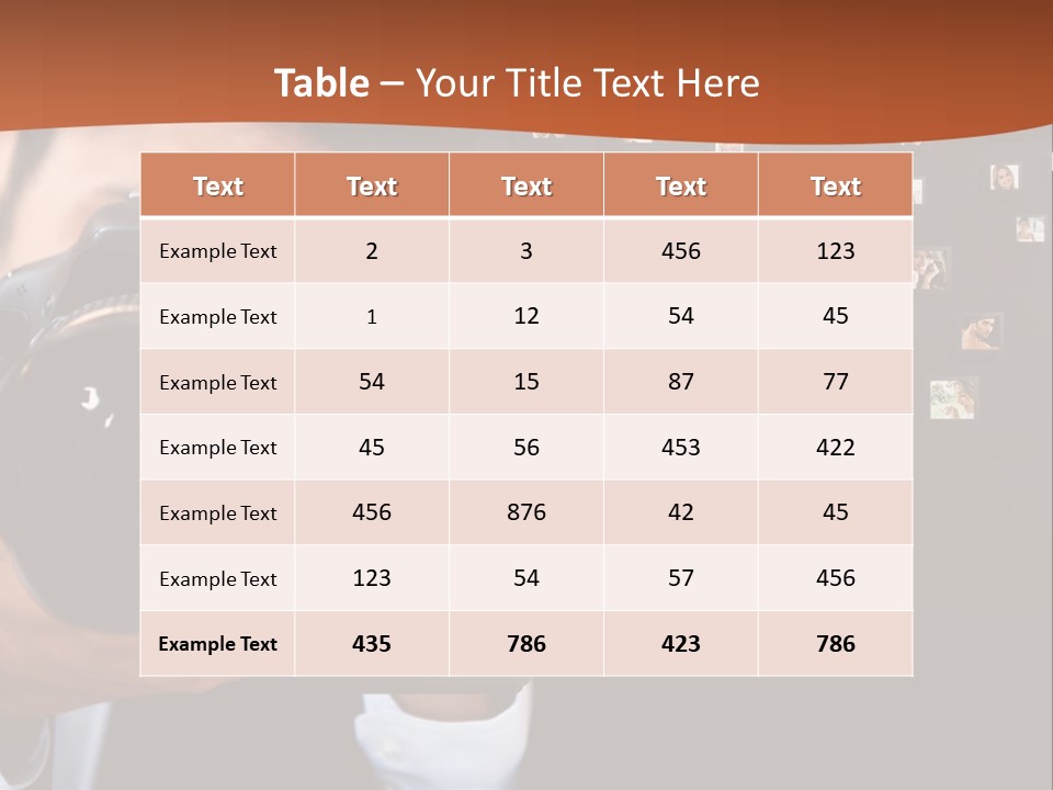 Clothespin Stick Rope PowerPoint Template