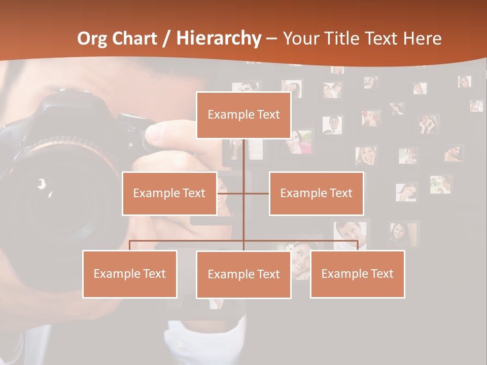 Clothespin Stick Rope PowerPoint Template