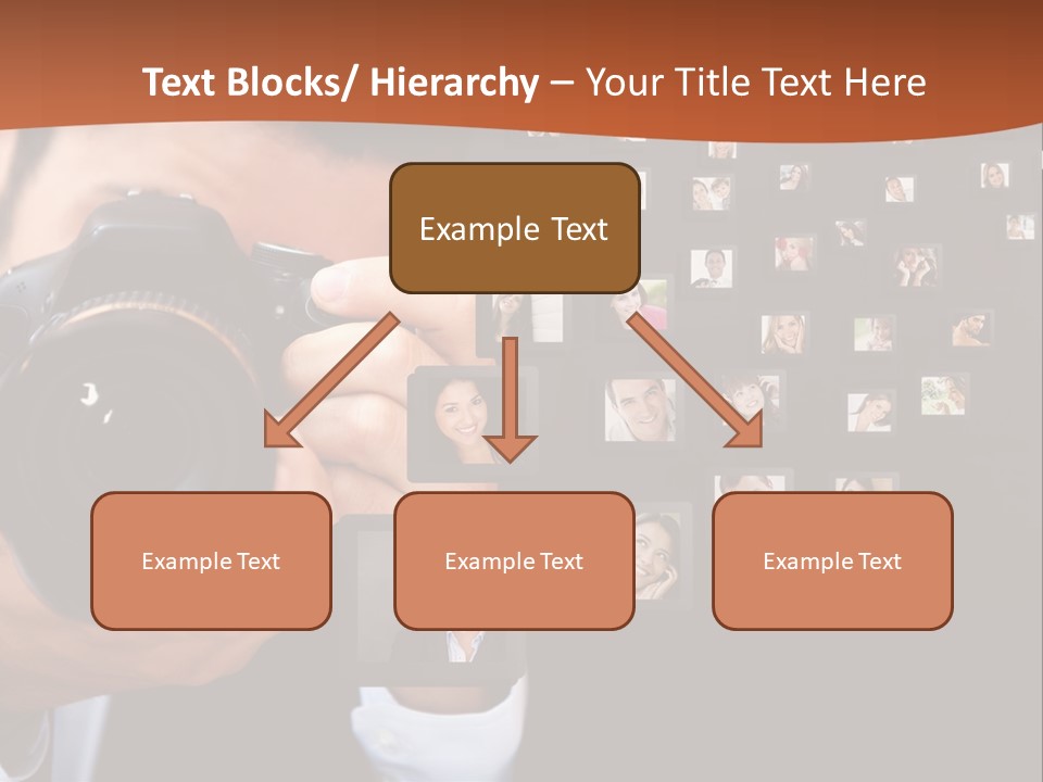Clothespin Stick Rope PowerPoint Template