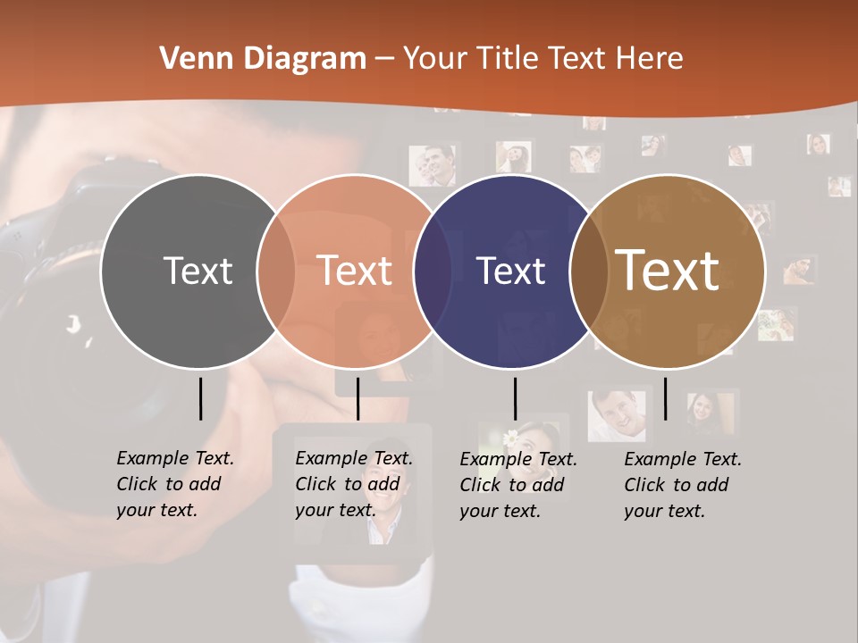 Clothespin Stick Rope PowerPoint Template