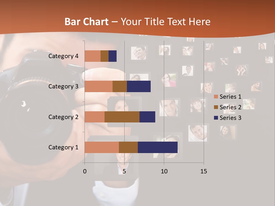 Clothespin Stick Rope PowerPoint Template