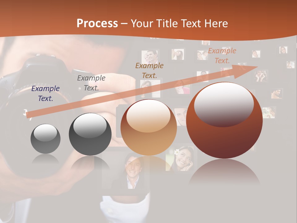 Clothespin Stick Rope PowerPoint Template