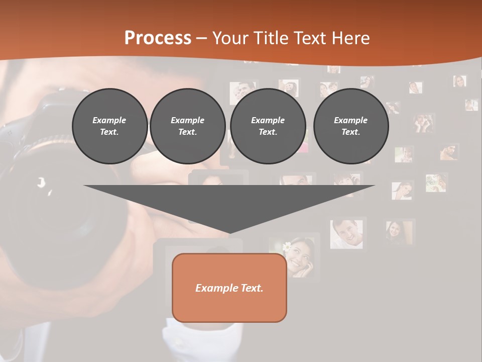 Clothespin Stick Rope PowerPoint Template