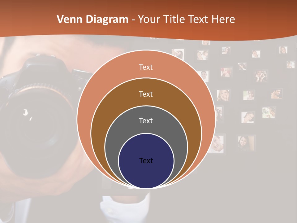 Clothespin Stick Rope PowerPoint Template