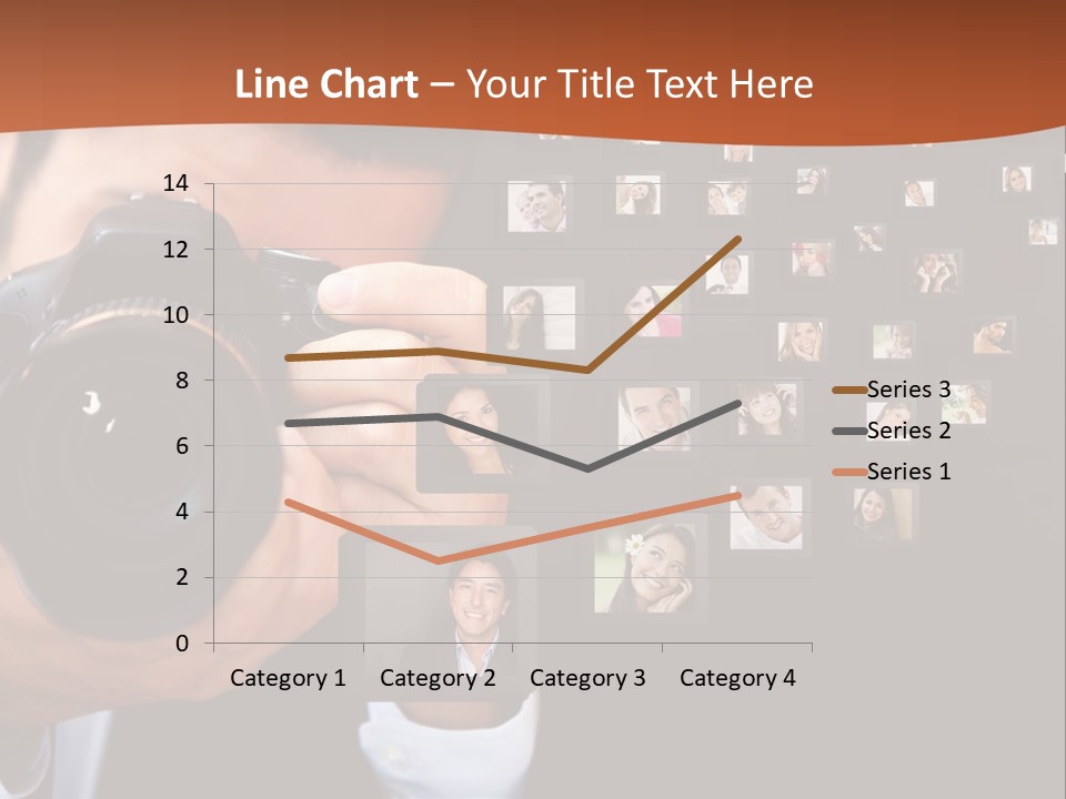 Clothespin Stick Rope PowerPoint Template