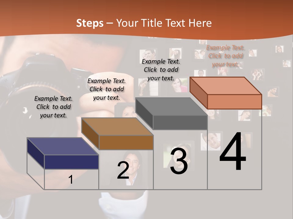 Clothespin Stick Rope PowerPoint Template
