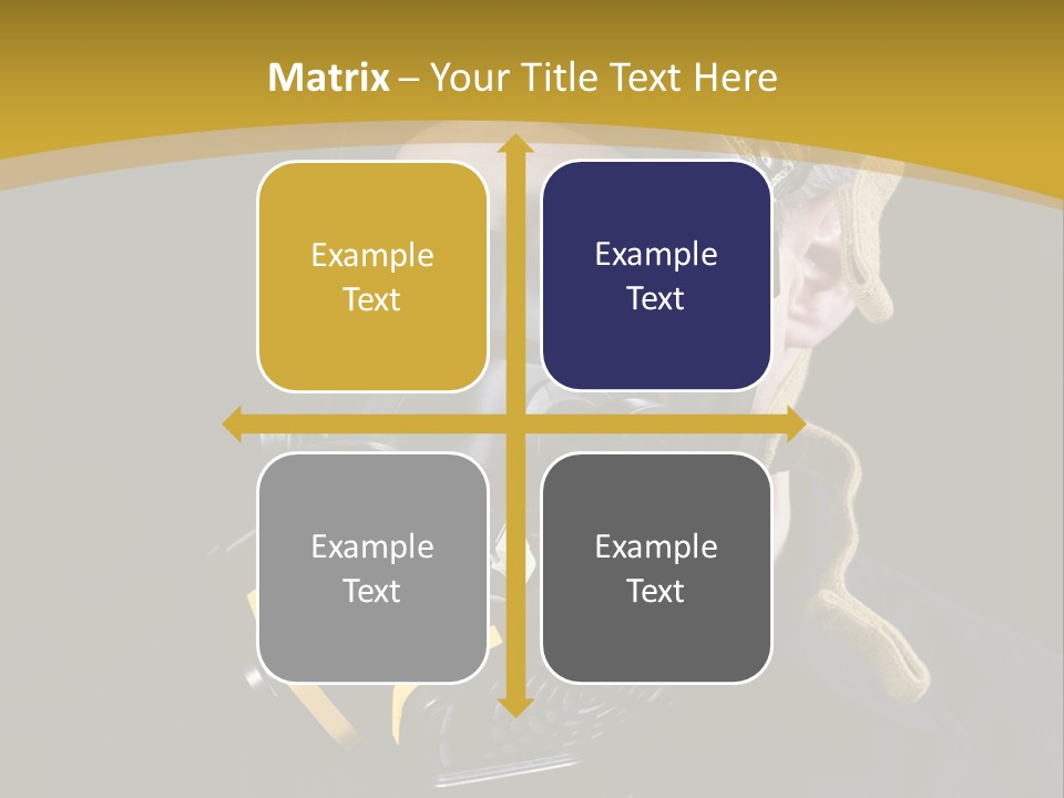 Gas Mask Respiratory Protection Personal Protective Equipment PowerPoint Template