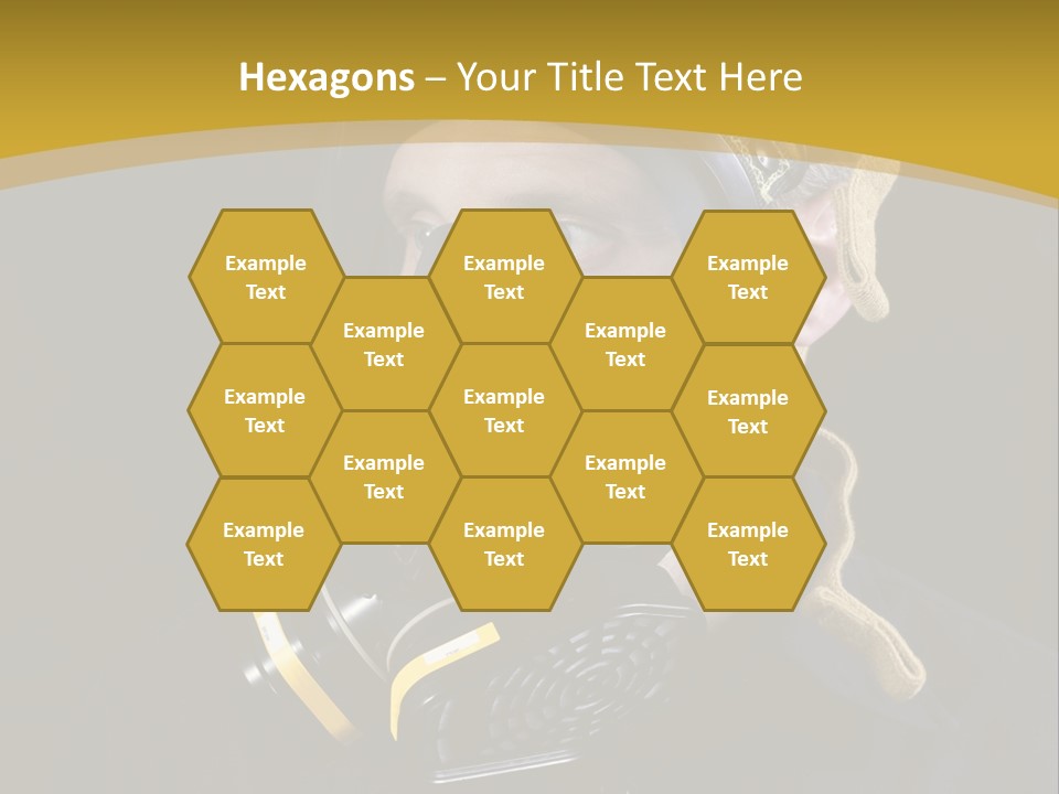 Gas Mask Respiratory Protection Personal Protective Equipment PowerPoint Template