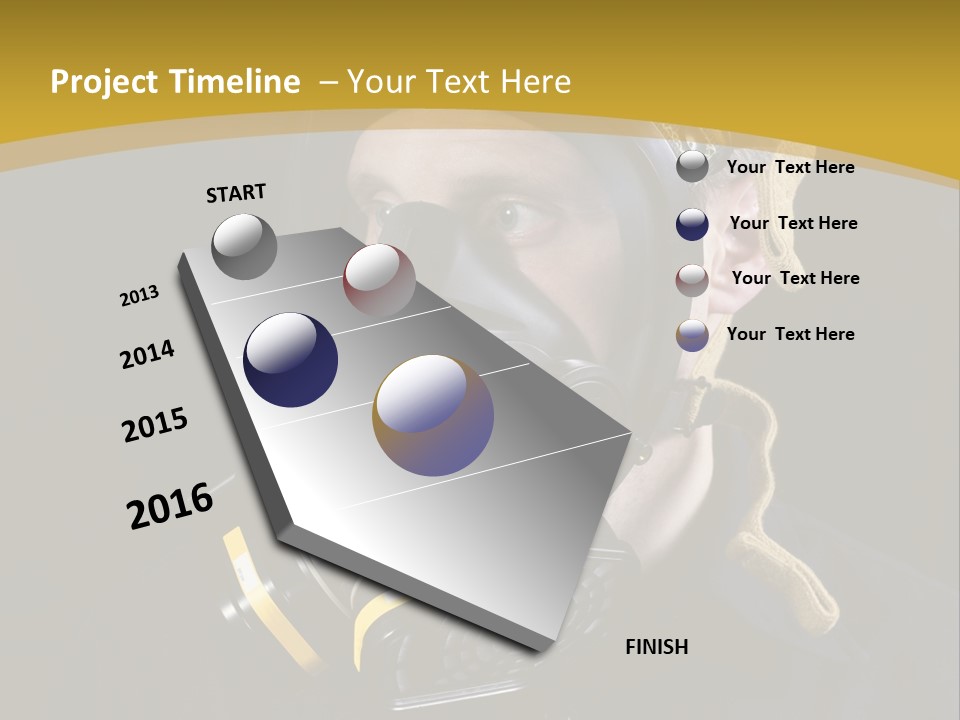 Gas Mask Respiratory Protection Personal Protective Equipment PowerPoint Template