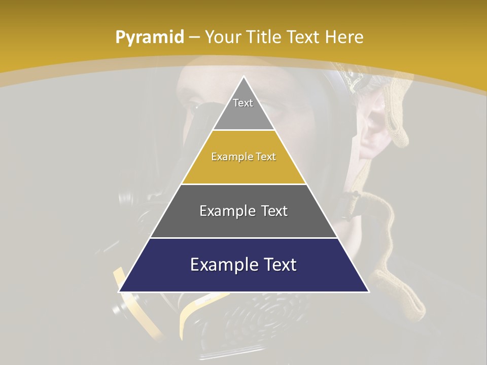 Gas Mask Respiratory Protection Personal Protective Equipment PowerPoint Template