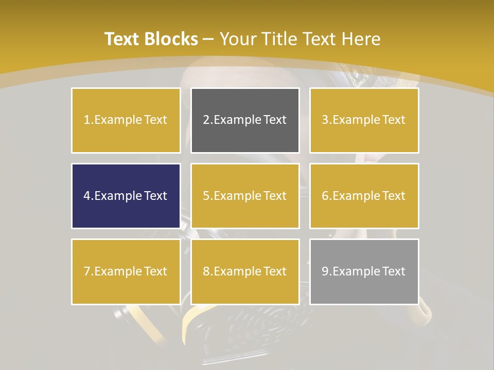 Gas Mask Respiratory Protection Personal Protective Equipment PowerPoint Template