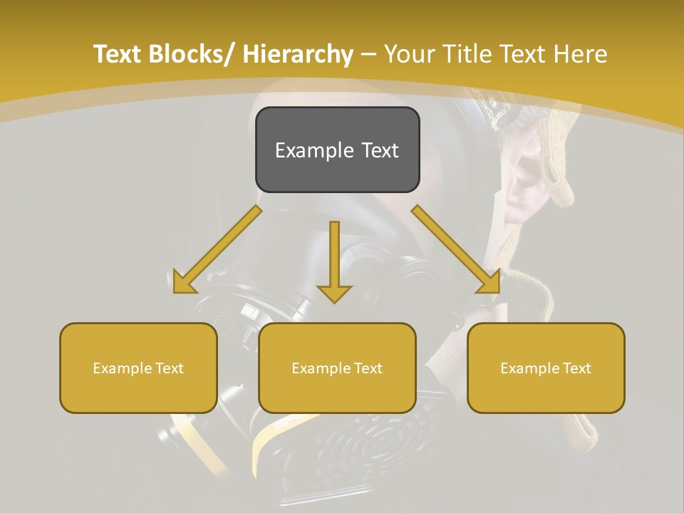 Gas Mask Respiratory Protection Personal Protective Equipment PowerPoint Template