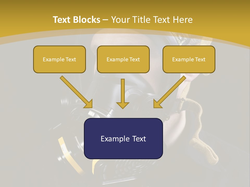 Gas Mask Respiratory Protection Personal Protective Equipment PowerPoint Template