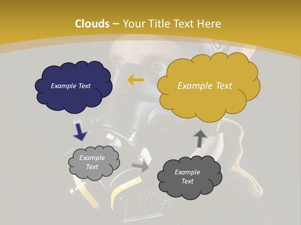 Gas Mask Respiratory Protection Personal Protective Equipment PowerPoint Template