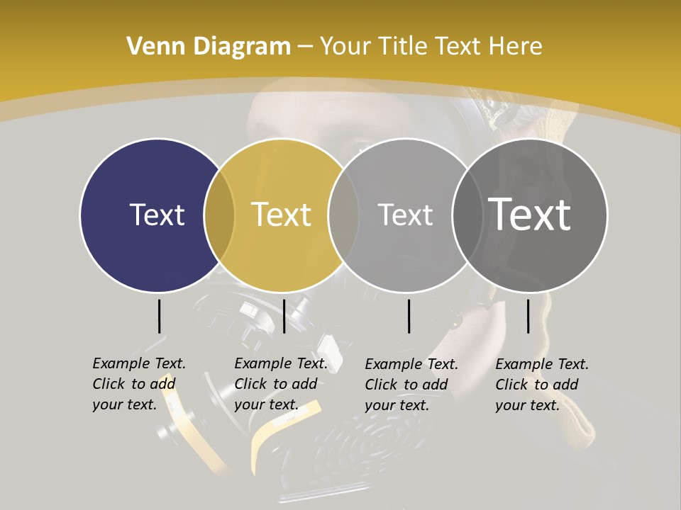 Gas Mask Respiratory Protection Personal Protective Equipment PowerPoint Template