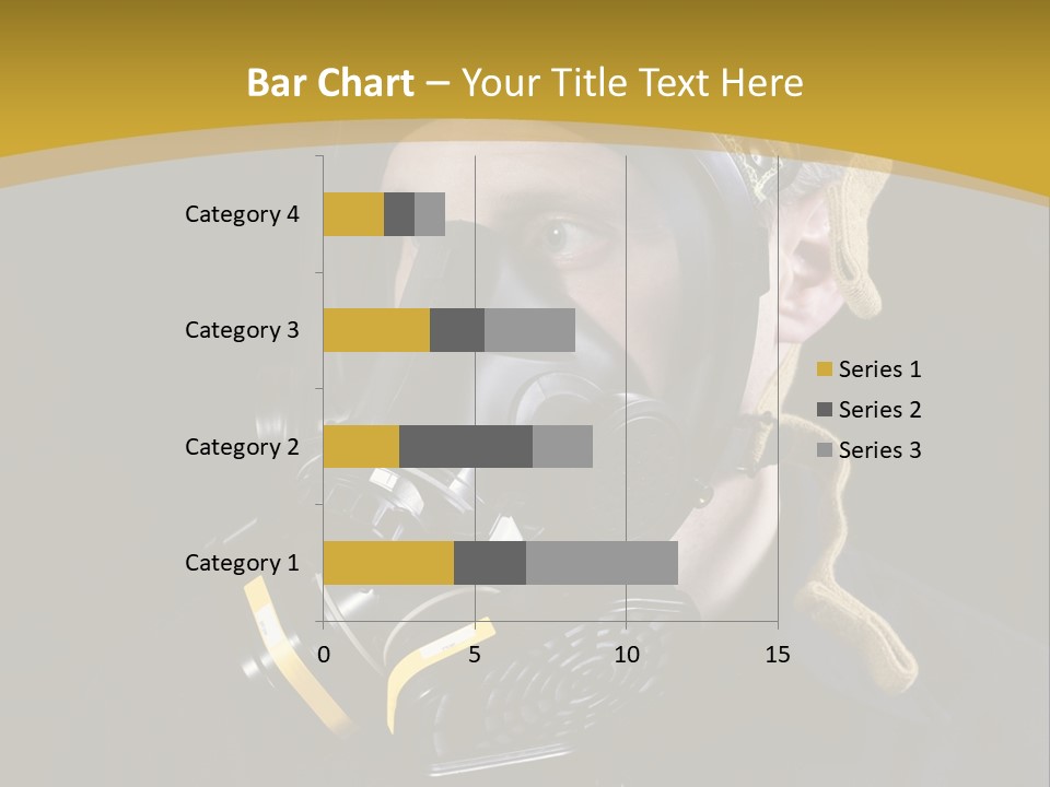 Gas Mask Respiratory Protection Personal Protective Equipment PowerPoint Template