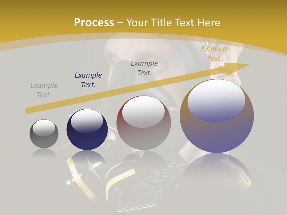 Gas Mask Respiratory Protection Personal Protective Equipment PowerPoint Template