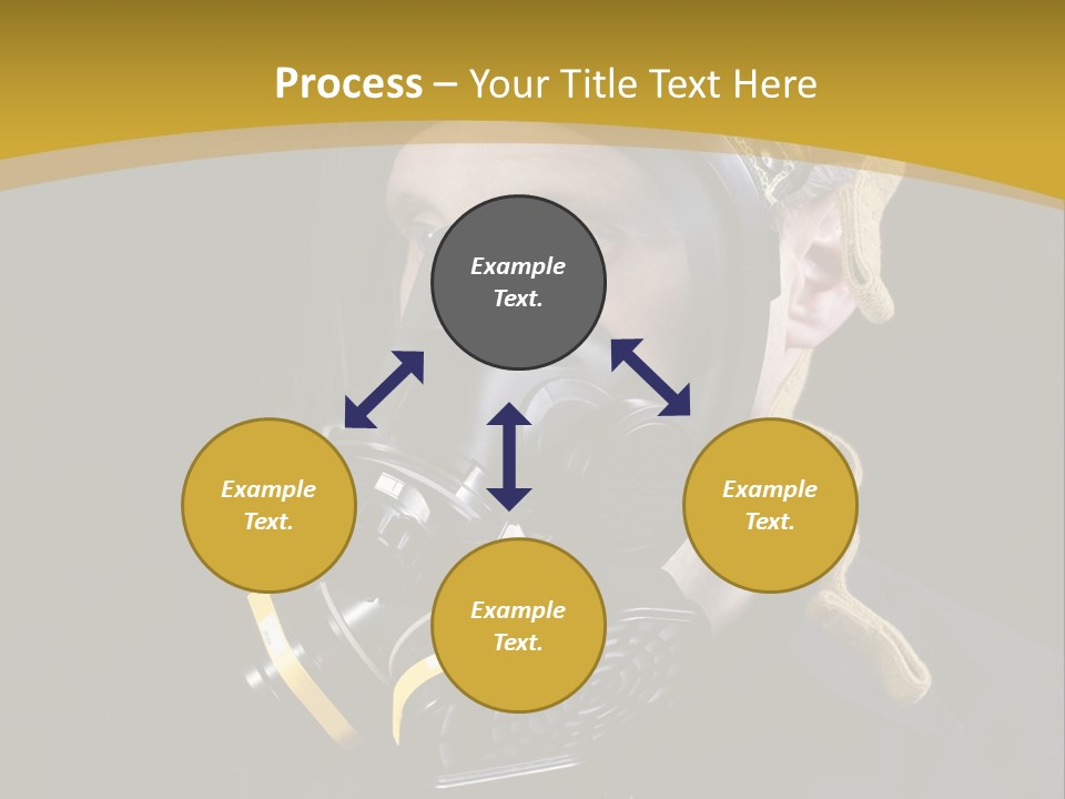 Gas Mask Respiratory Protection Personal Protective Equipment PowerPoint Template