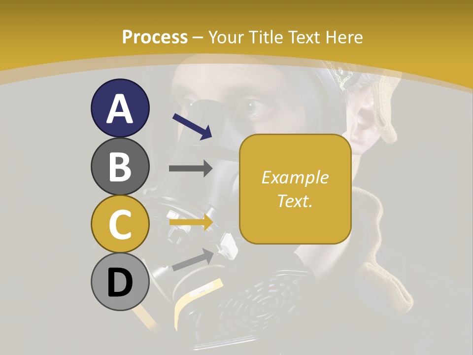 Gas Mask Respiratory Protection Personal Protective Equipment PowerPoint Template