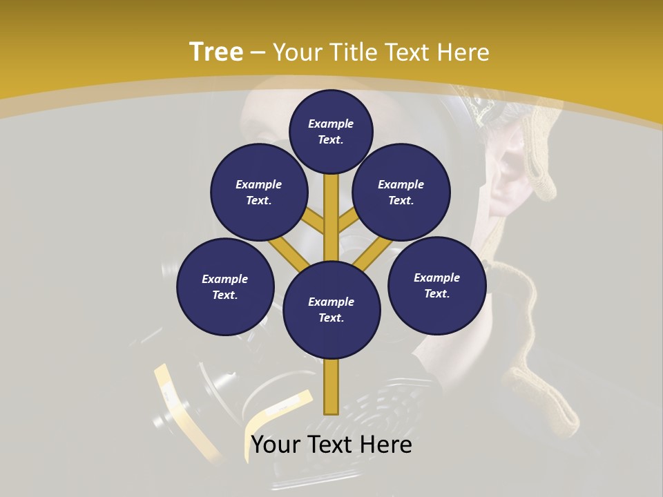 Gas Mask Respiratory Protection Personal Protective Equipment PowerPoint Template