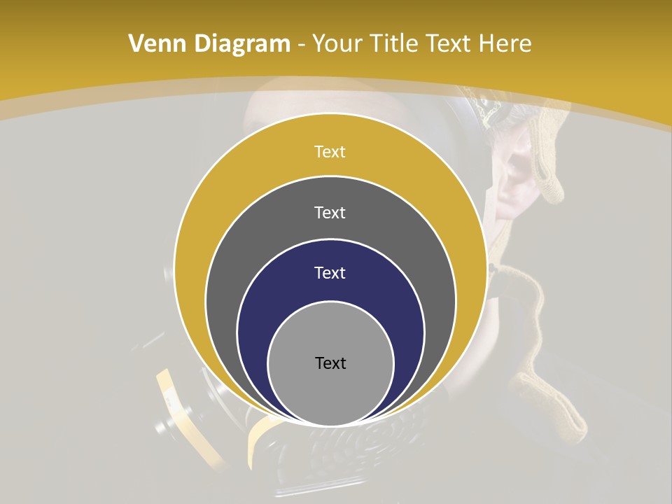Gas Mask Respiratory Protection Personal Protective Equipment PowerPoint Template