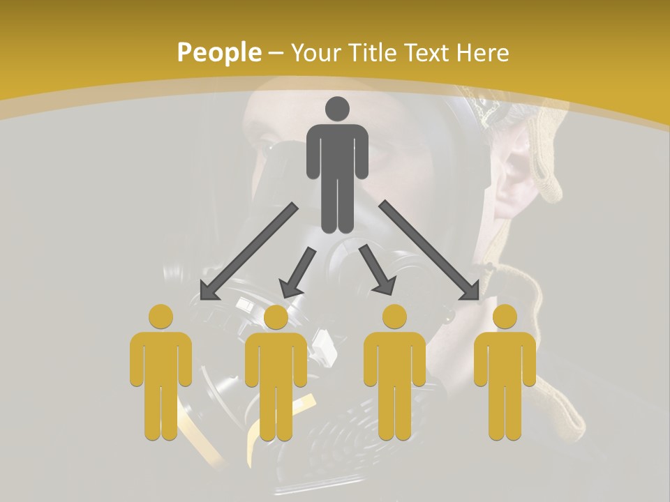 Gas Mask Respiratory Protection Personal Protective Equipment PowerPoint Template