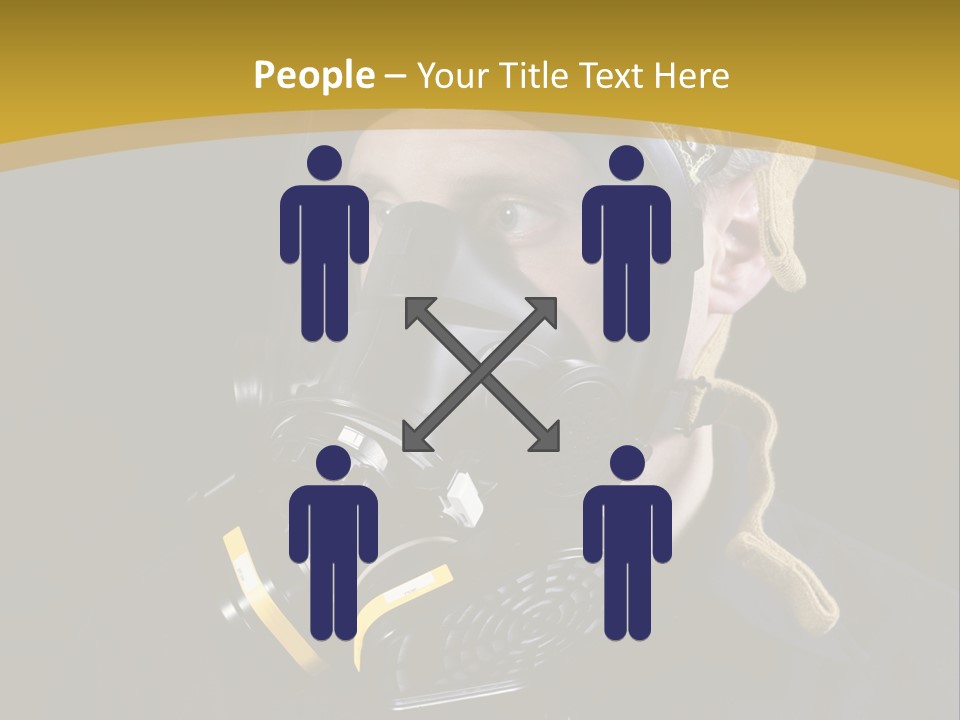 Gas Mask Respiratory Protection Personal Protective Equipment PowerPoint Template
