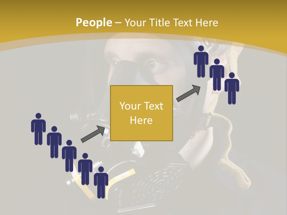 Gas Mask Respiratory Protection Personal Protective Equipment PowerPoint Template