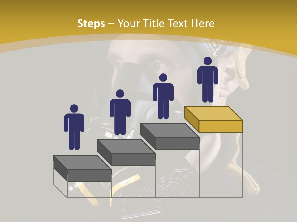 Gas Mask Respiratory Protection Personal Protective Equipment PowerPoint Template