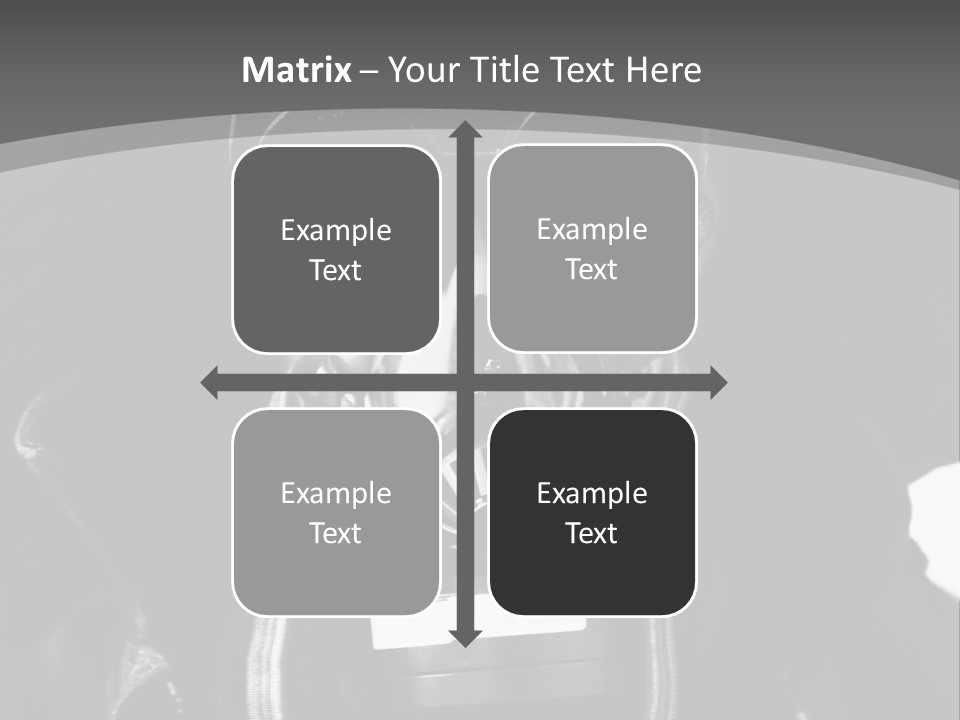 Fear Biohazard Maschera PowerPoint Template