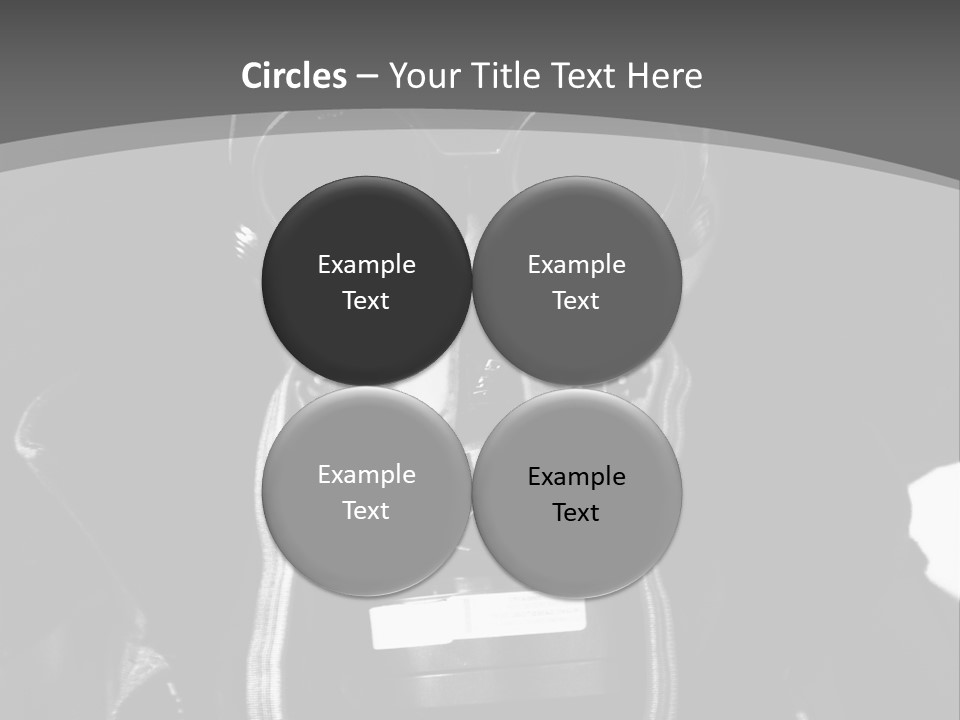 Fear Biohazard Maschera PowerPoint Template