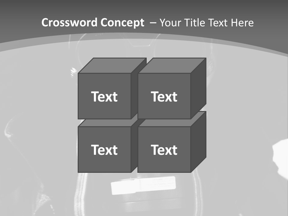 Fear Biohazard Maschera PowerPoint Template